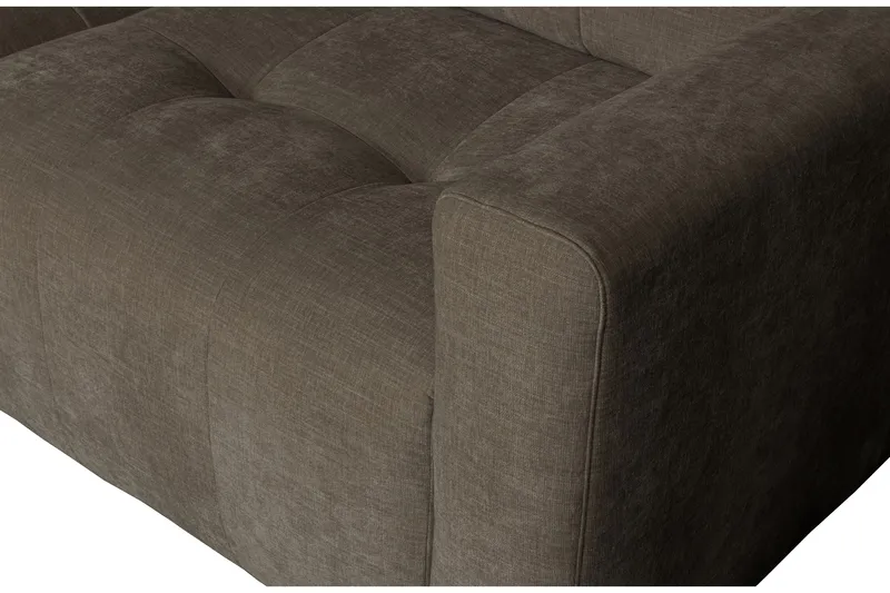 Hippylur 3-Seters Sofa Venstre - Antrasitt - Møbler - Sofaer - Sofaer med sjeselong - 3 seters sofa med divan