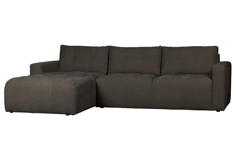 Hippylur 3-Seters Sofa Venstre - Antrasitt - Møbler - Sofaer - Sofaer med sjeselong - 3 seters sofa med divan