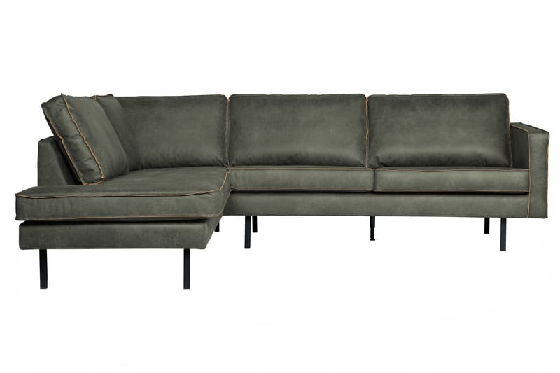 Hjørnesofa Dotty - Hærgrønn - Møbler - Sofaer - Sofaer med sjeselong