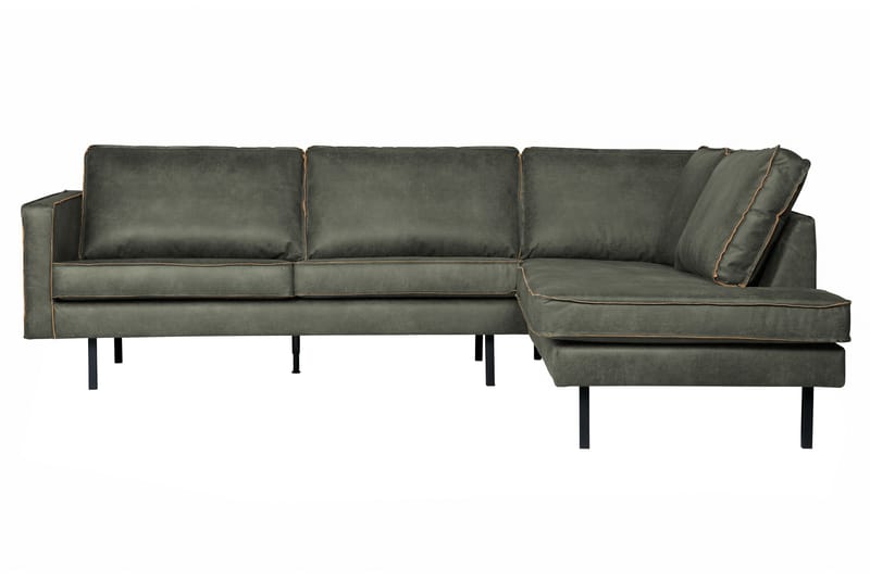 Hjørnesofa Dotty - Hærgrønn - Møbler - Sofaer - Sofaer med sjeselong
