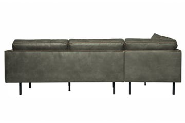 Hjørnesofa Dotty - Hærgrønn - Møbler - Sofaer - Sofaer med sjeselong