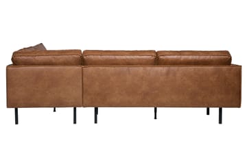 Hjørnesofa Dotty - Konjakk - Møbler - Sofaer - Sofaer med sjeselong