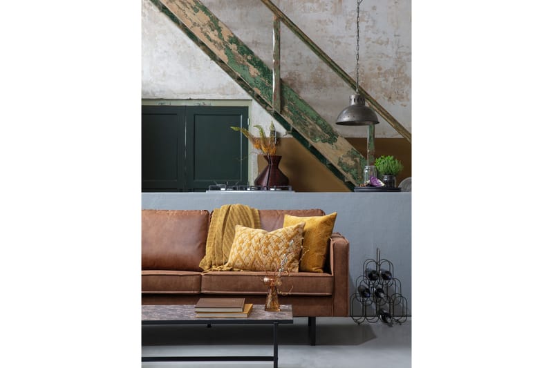 Hjørnesofa Dotty - Konjakk - Møbler - Sofaer - Sofaer med sjeselong