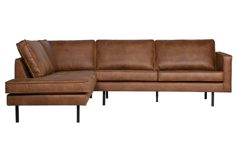 Hjørnesofa Dotty - Konjakk - Møbler - Sofaer - Sofaer med sjeselong