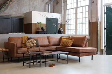 Hjørnesofa Dotty - Konjakk - Møbler - Sofaer - Sofaer med sjeselong