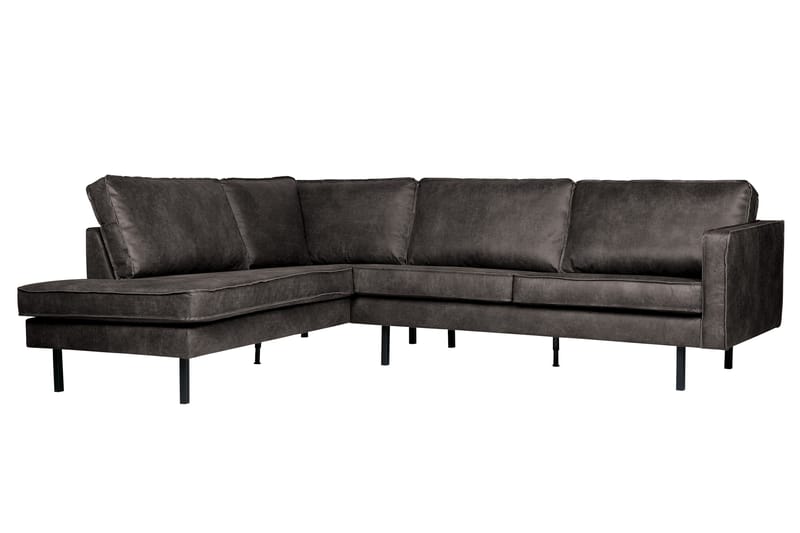 Hjørnesofa Dotty - Svart - Møbler - Sofaer - Sofaer med sjeselong