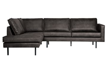 Hjørnesofa Dotty - Svart - Møbler - Sofaer - Sofaer med sjeselong