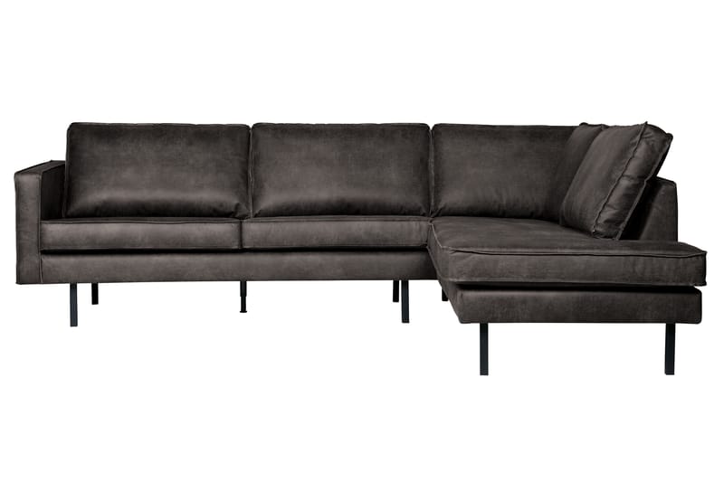 Hjørnesofa Dotty - Svart - Møbler - Sofaer - Sofaer med sjeselong