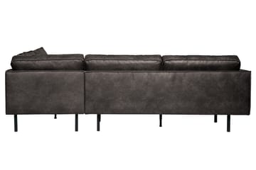 Hjørnesofa Dotty - Svart - Møbler - Sofaer - Sofaer med sjeselong