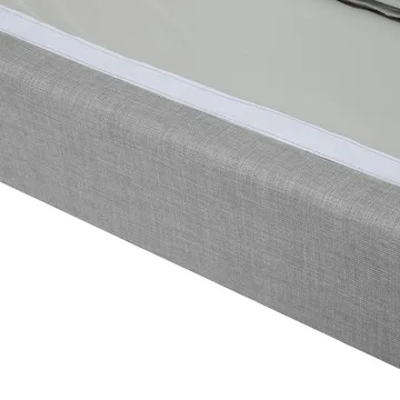 Hjørnesofa Elvenes - Grå, mørkt tre/Høyrevendt - Møbler - Sofaer - Hjørnesofaer - Hjørnesofa med divan