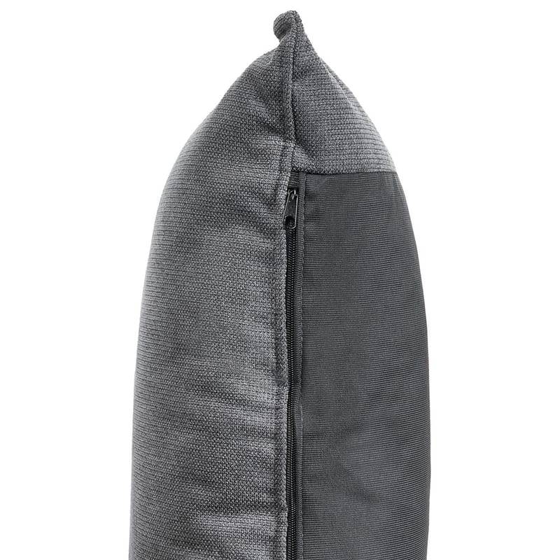 Hjørnesofa Elvenes - Mørk grå, mørkt tre/Høyrevendt - Møbler - Sofaer - Hjørnesofaer