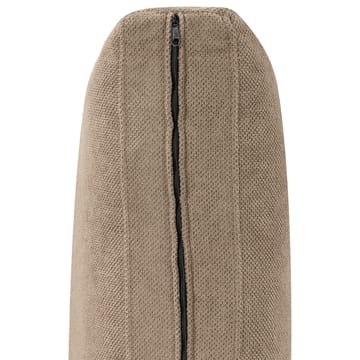 Hjørnesofa Flam - Brun, Svart/Høyrevendt/Polyester - Møbler - Sofaer - Hjørnesofaer