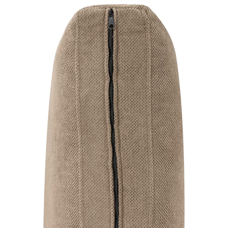 Hjørnesofa Flam - Brun, Svart/Polyester - Møbler - Sofaer - Hjørnesofaer