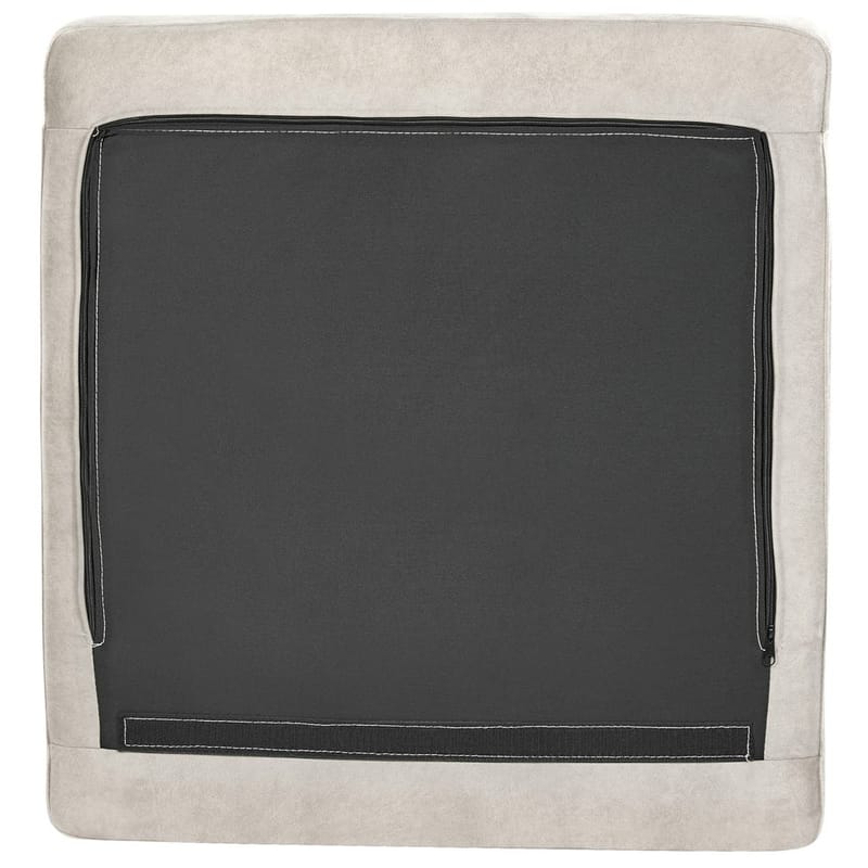 Hjørnesofa Flam - Grå, svart/ Høyrevendt/ Fløyel - Møbler - Sofaer - Fløyelssofaer