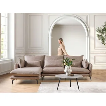 Hjørnesofa Gallo - Høyrevendt - Møbler - Sofaer - Hjørnesofaer - Hjørnesofa med divan