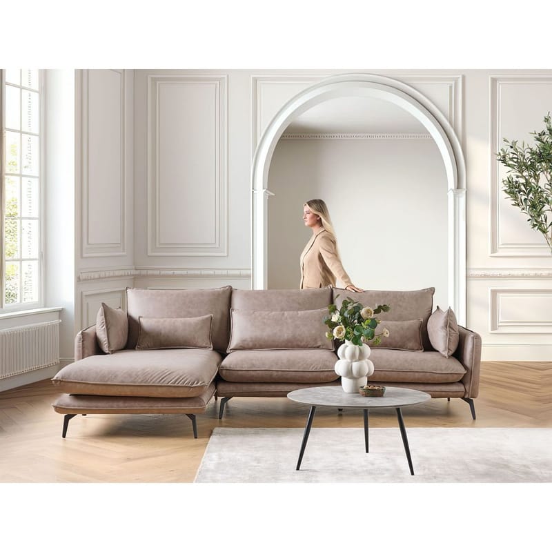 Hjørnesofa Gallo - Høyrevendt - Møbler - Sofaer - Hjørnesofaer