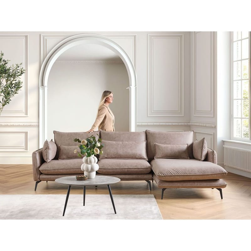 Hjørnesofa Gallo - Venstrevendt - Møbler - Sofaer - Hjørnesofaer - Hjørnesofa med divan