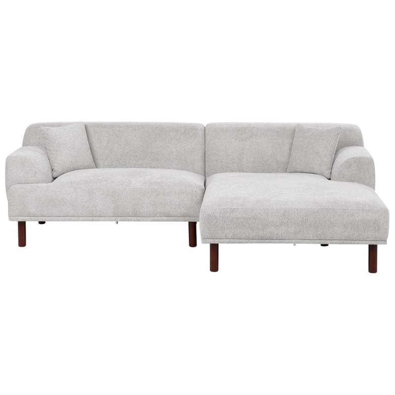 Hjørnesofa Holt, Grå, brun/Polyester
