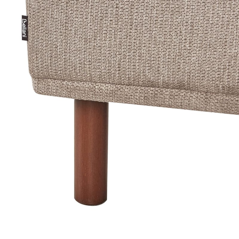 Hjørnesofa Holt - Taupe, brun/Polyester - Møbler - Sofaer - Hjørnesofaer