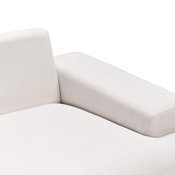 Hjørnesofa Mariferd - Beige, svart, mørkt tre/høyrevendt - Møbler - Sofaer - Hjørnesofaer