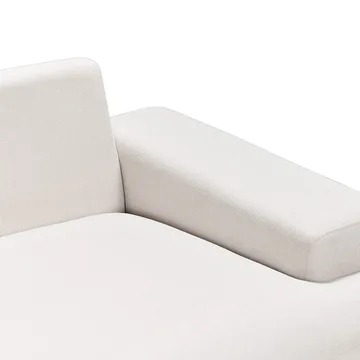 Hjørnesofa Mariferd - Beige, svart, mørkt tre/Venstrevendt - Møbler - Sofaer - Hjørnesofaer - Hjørnesofa med divan