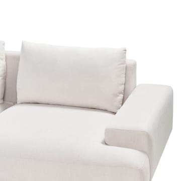 Hjørnesofa Mariferd - Beige, svart, mørkt tre/Venstrevendt - Møbler - Sofaer - Hjørnesofaer