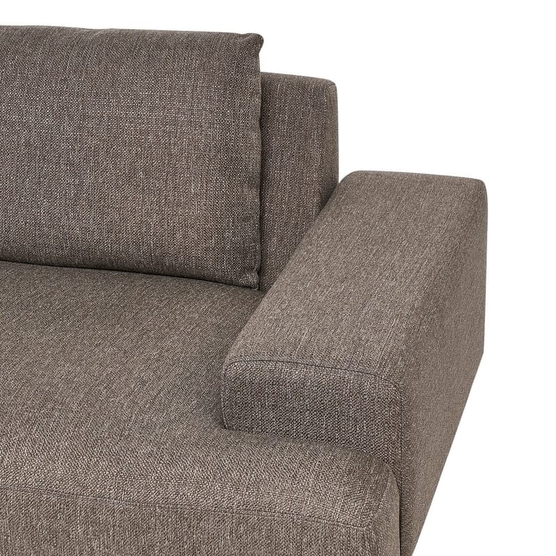 Hjørnesofa Mariferd - Brun, svart, mørkt tre/Høyrevendt - Møbler - Sofaer - Hjørnesofaer