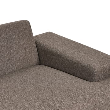 Hjørnesofa Mariferd - Brun, svart, mørkt tre/Høyrevendt - Møbler - Sofaer - Hjørnesofaer