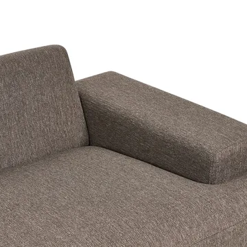 Hjørnesofa Mariferd - Brun, svart, mørkt tre/Venstrevendt - Møbler - Sofaer - Hjørnesofaer