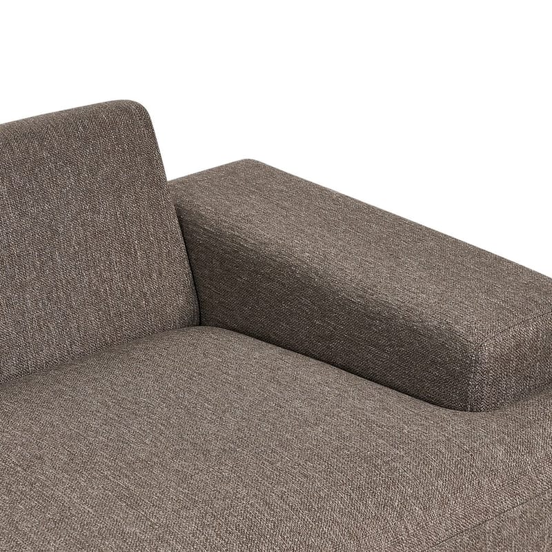 Hjørnesofa Mariferd - Brun, svart, mørkt tre/Venstrevendt - Møbler - Sofaer - Hjørnesofaer