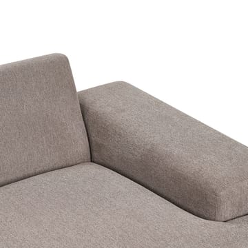 Hjørnesofa Mariferd - Lys brun, svart, mørkt tre/Venstrevendt - Møbler - Sofaer - Hjørnesofaer