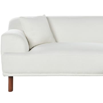 Hjørnesofa med fotskammel Holt - Hvit, brun/Bouclé - Møbler - Sofaer - Hjørnesofaer - Hjørnesofa med divan