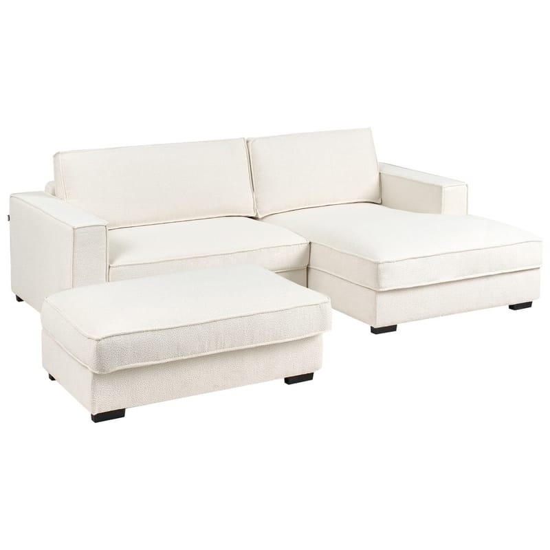 Hjørnesofa med fotskammel Renders - Beige - Møbler - Sofaer - Hjørnesofaer - Howard hjørnesofa