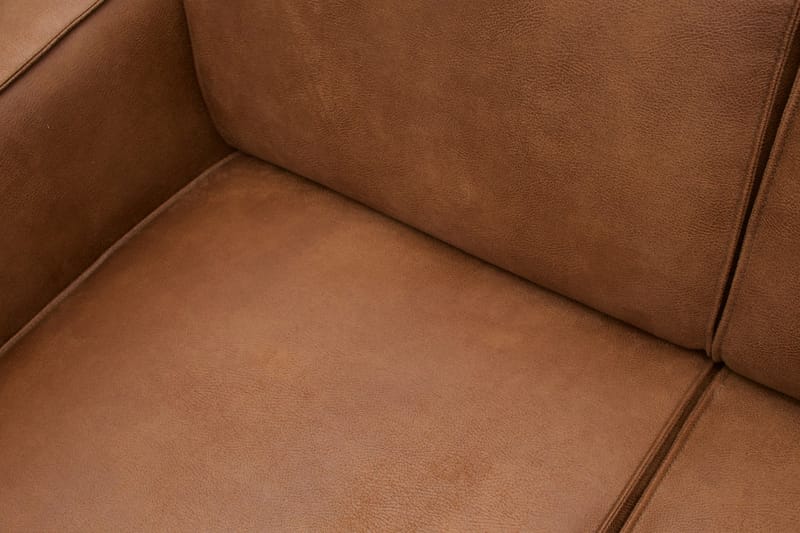 Hjørnesofa Nowell - Konjakk - Møbler - Sofaer - Sofaer med sjeselong