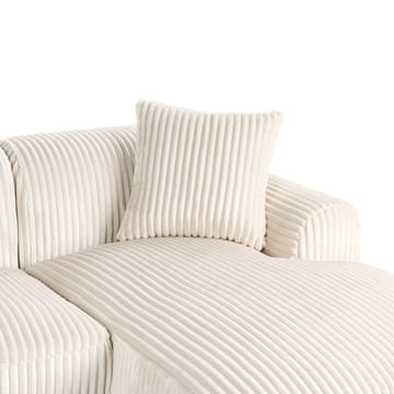 Hjørnesofa Stenum - Hvit, messing/Venstrevendt - Møbler - Sofaer - Hjørnesofaer - Howard hjørnesofa