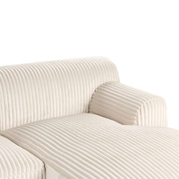 Hjørnesofa Stenum - Hvit, messing/Venstrevendt - Møbler - Sofaer - Hjørnesofaer - Howard hjørnesofa