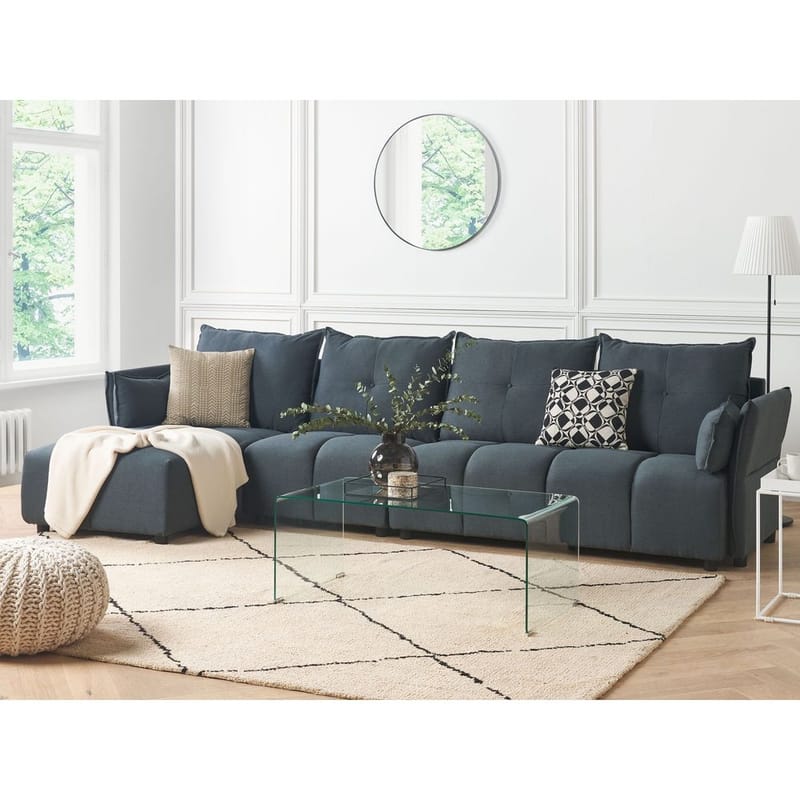 Hjørnesofa Tomra - Grafittgrå - Møbler - Sofaer - Hjørnesofaer