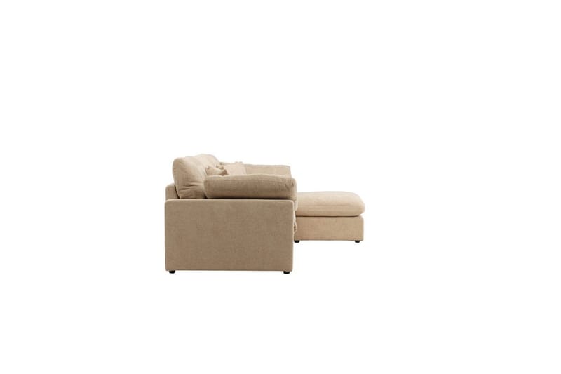 Hjørnesofa VIND Amalfi Sand - Møbler - Sofaer - Sofaer med sjeselong - 3 seters sofa med divan