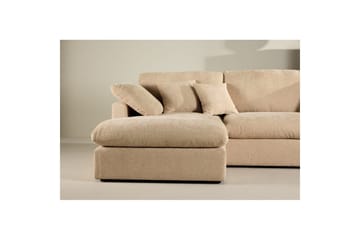 Hjørnesofa VIND Amalfi Sand - Møbler - Sofaer - Sofaer med sjeselong - 3 seters sofa med divan