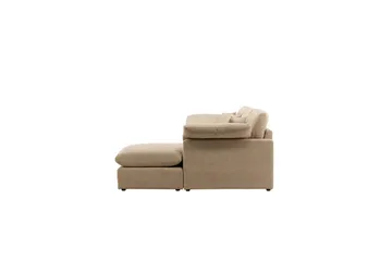 Hjørnesofa VIND Amalfi Sand - Møbler - Sofaer - Sofaer med sjeselong - 3 seters sofa med divan
