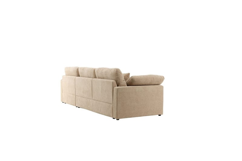 Hjørnesofa VIND Amalfi Sand - Møbler - Sofaer - Sofaer med sjeselong - 3 seters sofa med divan