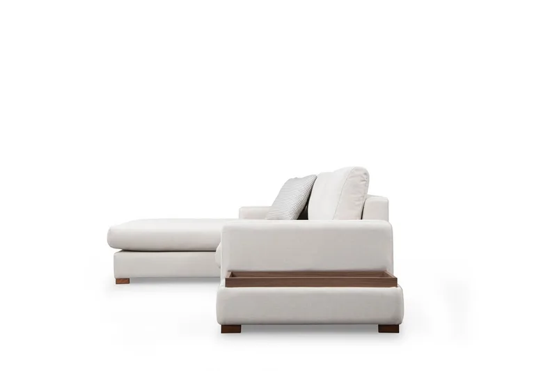 Huelva Divansofa - Beige - Møbler - Sofaer - Sofaer med sjeselong