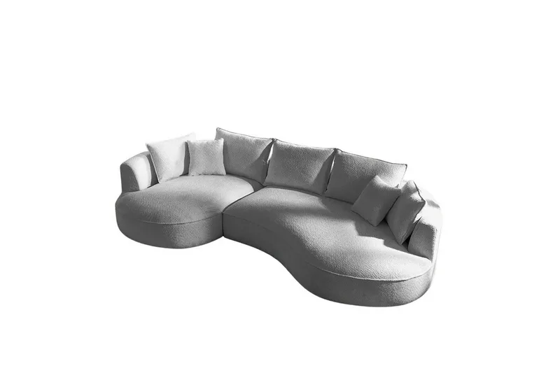 Hungirr Sofa med divan 4-seter, Grå