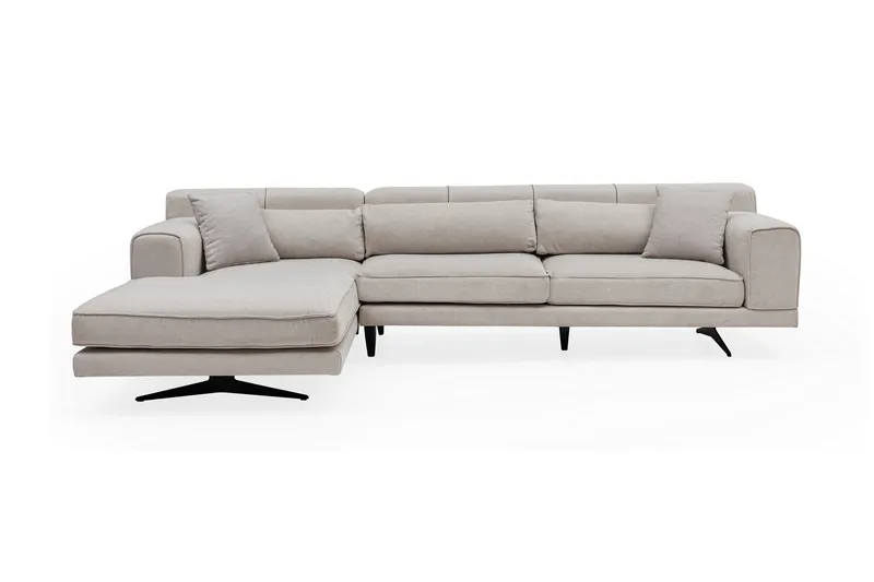 Jivago Divansofa Venstre, Beige/Svart