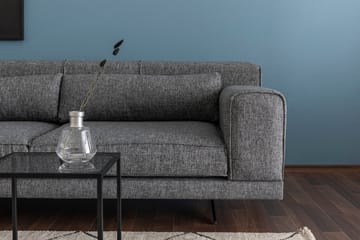 Jivago Divansofa Venstre - Grå/Svart - Møbler - Sofaer - Sofaer med sjeselong - 4 seters sofa med divan