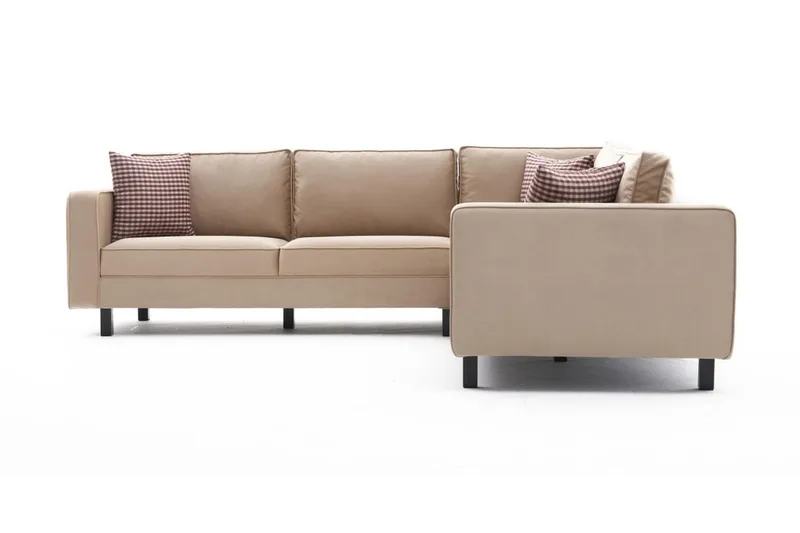 Kaletea Sofa m. Divan 4-seters, Beige