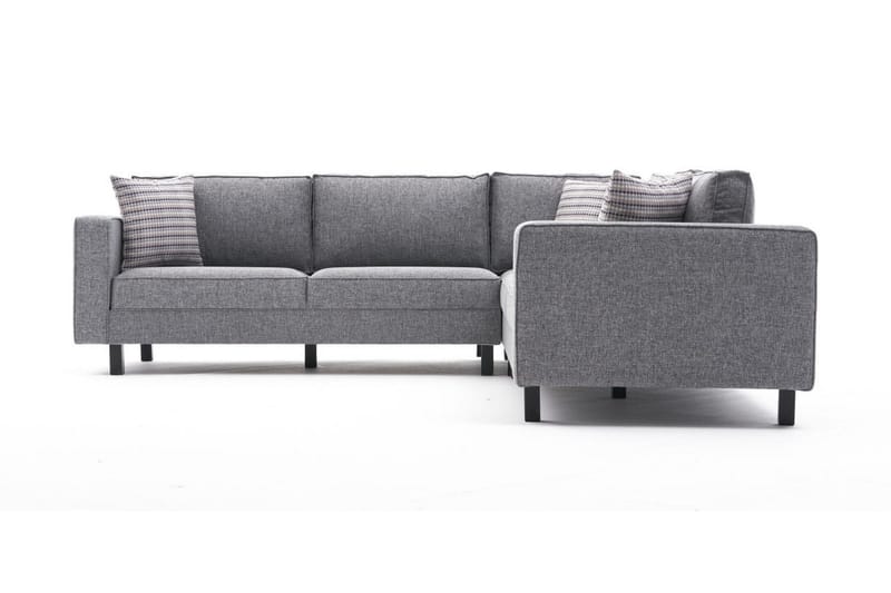 Kaletea Sofa m. Divan 4-seters, Grå