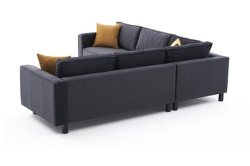 Kaletea Sofa m. Divan 4-seters - Mørkegrå - Møbler - Sofaer - Hjørnesofaer - Hjørnesofa med divan