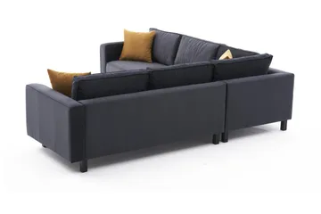 Kaletea Sofa m. Divan 4-seters - Mørkegrå - Møbler - Sofaer - Hjørnesofaer