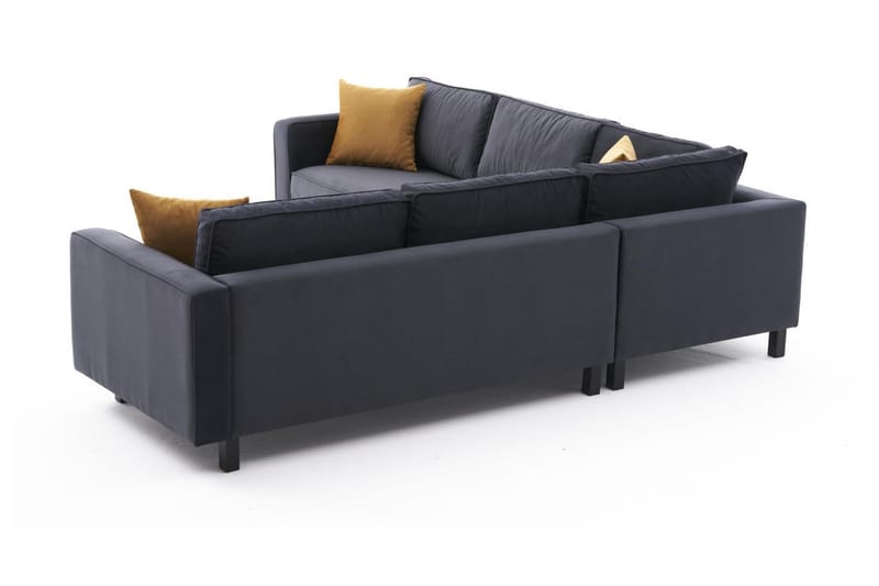 Kaletea Sofa m. Divan 4-seters - Mørkegrå - Møbler - Sofaer - Hjørnesofaer